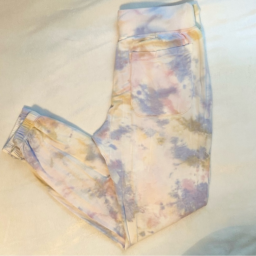 Young Fabulous & Broke Lounge Wear Tie Dye Soft Weekender Jogger Pant S Women’s